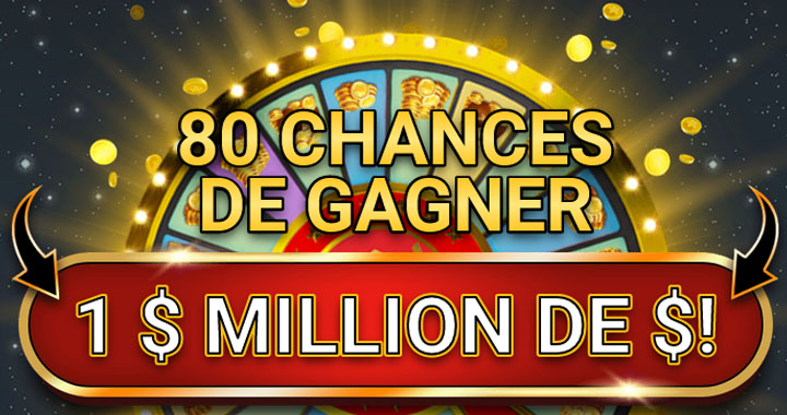 Jackpot Zodiac Casino 1 million de dollars