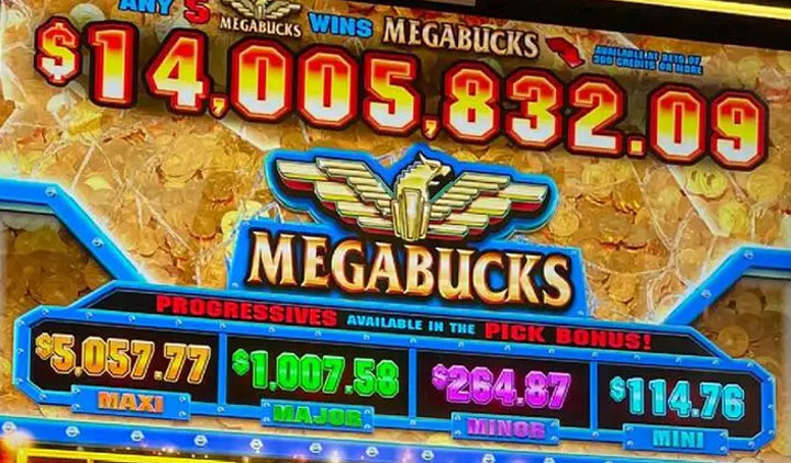 Megabucks slots IGT