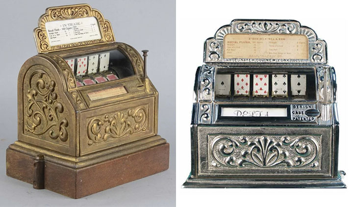 Poker machines de 1891