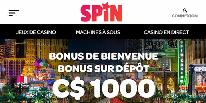 Spin Casino Légal au Canada